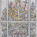 Władysław Kozioł | Nr ewid. 0797 | wym. 18,2x22,7 cm, technika: kredka, akwarela, papier Władysław Kozioł | Nr ewid. 0797 | wym. 18,2x22,7 cm, technika: kredka, akwarela, papier