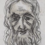 Władysław Kozioł | Nr ewid. 0798 | wym. 19,6x25,4 cm, technika: ołówek, węgiel, papier Władysław Kozioł | Nr ewid. 0798 | wym. 19,6x25,4 cm, technika: ołówek, węgiel, papier