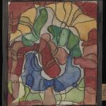 Władysław Kozioł | Nr ewid. 0802 | wym. 16x17,9 cm, technika: akwarela, papier Władysław Kozioł | Nr ewid. 0802 | wym. 16x17,9 cm, technika: akwarela, papier