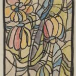 Władysław Kozioł | Nr ewid. 0804 | wym. 14,5x17,5 cm, technika: kredka, papier Władysław Kozioł | Nr ewid. 0804 | wym. 14,5x17,5 cm, technika: kredka, papier