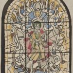 Władysław Kozioł | Nr ewid. 0805 | wym. 10x13,7 cm, technika: akwarela, papier Władysław Kozioł | Nr ewid. 0805 | wym. 10x13,7 cm, technika: akwarela, papier