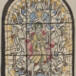 Władysław Kozioł | Nr ewid. 0805 | wym. 10x13,7 cm, technika: akwarela, papier Władysław Kozioł | Nr ewid. 0805 | wym. 10x13,7 cm, technika: akwarela, papier