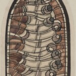 Władysław Kozioł | Nr ewid. 0806 | wym. 12,2x21 cm, technika: akwarela, papier Władysław Kozioł | Nr ewid. 0806 | wym. 12,2x21 cm, technika: akwarela, papier
