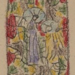 Władysław Kozioł | Nr ewid. 0808.2 | wym. 9,1x20,5 cm, technika: pastel, papier Władysław Kozioł | Nr ewid. 0808.2 | wym. 9,1x20,5 cm, technika: pastel, papier