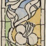 Władysław Kozioł | Nr ewid. 0812.2 | wym. 4,8x7,7 cm, technika: akwarela, papier Władysław Kozioł | Nr ewid. 0812.2 | wym. 4,8x7,7 cm, technika: akwarela, papier