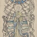 Władysław Kozioł | Nr ewid. 0816 | wym. 12,6x21,9 cm, technika: akwarela, papier Władysław Kozioł | Nr ewid. 0816 | wym. 12,6x21,9 cm, technika: akwarela, papier