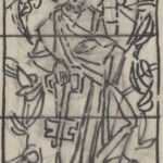 Władysław Kozioł | Nr ewid. 0824.1 | wym. 7,4x18,7 cm, technika: tusz, papier Władysław Kozioł | Nr ewid. 0824.1 | wym. 7,4x18,7 cm, technika: tusz, papier