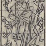 Władysław Kozioł | Nr ewid. 0824.1 | wym. 7,4x18,7 cm, technika: tusz, papier Władysław Kozioł | Nr ewid. 0824.1 | wym. 7,4x18,7 cm, technika: tusz, papier