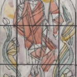 Władysław Kozioł | Nr ewid. 0828 | wym. 12x20,5 cm, technika: akwarela, papier Władysław Kozioł | Nr ewid. 0828 | wym. 12x20,5 cm, technika: akwarela, papier