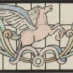 Władysław Kozioł | Nr ewid. 0831 | wym. 21,8x7,6 cm, technika: akwarela, papier Władysław Kozioł | Nr ewid. 0831 | wym. 21,8x7,6 cm, technika: akwarela, papier