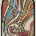 Władysław Kozioł | Nr ewid. 0832 | wym. 10,8x17,9 cm, technika: akwarela, papier Władysław Kozioł | Nr ewid. 0832 | wym. 10,8x17,9 cm, technika: akwarela, papier
