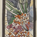 Władysław Kozioł | Nr ewid. 0833 | wym. 8,5x17,5 cm, technika: akwarela, papier Władysław Kozioł | Nr ewid. 0833 | wym. 8,5x17,5 cm, technika: akwarela, papier