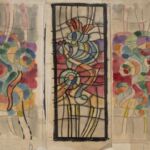 Władysław Kozioł | Nr ewid. 0838 | wym. 29,5x14,1 cm, technika: akwarela, papier Władysław Kozioł | Nr ewid. 0838 | wym. 29,5x14,1 cm, technika: akwarela, papier