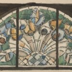 Władysław Kozioł | Nr ewid. 0841 | wym. 23,3x11,5 cm, technika: akwarela, papier Władysław Kozioł | Nr ewid. 0841 | wym. 23,3x11,5 cm, technika: akwarela, papier
