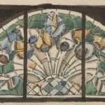 Władysław Kozioł | Nr ewid. 0841 | wym. 23,3x11,5 cm, technika: akwarela, papier Władysław Kozioł | Nr ewid. 0841 | wym. 23,3x11,5 cm, technika: akwarela, papier