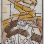 Władysław Kozioł | Nr ewid. 0844.1 | wym. 10,8x29,4 cm, technika: akwarela, papier Władysław Kozioł | Nr ewid. 0844.1 | wym. 10,8x29,4 cm, technika: akwarela, papier