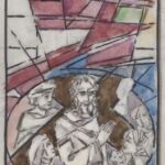 Władysław Kozioł | Nr ewid. 0844.2 | wym. 10,6x29,4 cm, technika: akwarela, papier Władysław Kozioł | Nr ewid. 0844.2 | wym. 10,6x29,4 cm, technika: akwarela, papier
