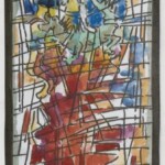 Władysław Kozioł | Nr ewid. 0850 | wym. 13,2x42,7 cm, technika: akwarela, papier Władysław Kozioł | Nr ewid. 0850 | wym. 13,2x42,7 cm, technika: akwarela, papier