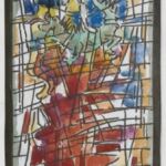 Władysław Kozioł | Nr ewid. 0850 | wym. 13,2x42,7 cm, technika: akwarela, papier Władysław Kozioł | Nr ewid. 0850 | wym. 13,2x42,7 cm, technika: akwarela, papier