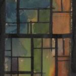 Władysław Kozioł | Nr ewid. 0852 | wym. 8,7x39,7 cm, technika: akwarela, papier Władysław Kozioł | Nr ewid. 0852 | wym. 8,7x39,7 cm, technika: akwarela, papier