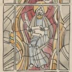 Władysław Kozioł | Nr ewid. 0854 | wym. 11,2x31,9 cm, technika: akwarela, papier Władysław Kozioł | Nr ewid. 0854 | wym. 11,2x31,9 cm, technika: akwarela, papier