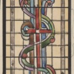 Władysław Kozioł | Nr ewid. 0855 | wym. 8,9x33,6 cm, technika: akwarela, papier Władysław Kozioł | Nr ewid. 0855 | wym. 8,9x33,6 cm, technika: akwarela, papier