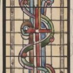 Władysław Kozioł | Nr ewid. 0855 | wym. 8,9x33,6 cm, technika: akwarela, papier Władysław Kozioł | Nr ewid. 0855 | wym. 8,9x33,6 cm, technika: akwarela, papier