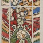 Władysław Kozioł | Nr ewid. 0857 | wym. 11,8x34,6 cm, technika: akwarela, papier Władysław Kozioł | Nr ewid. 0857 | wym. 11,8x34,6 cm, technika: akwarela, papier