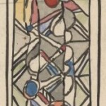 Władysław Kozioł | Nr ewid. 0858 | wym. 6,9x44 cm, technika: akwarela, papier Władysław Kozioł | Nr ewid. 0858 | wym. 6,9x44 cm, technika: akwarela, papier
