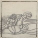 Władysław Kozioł | Nr ewid. 0860 | wym. 33,8x11,4 cm, technika: ołówek, papier Władysław Kozioł | Nr ewid. 0860 | wym. 33,8x11,4 cm, technika: ołówek, papier