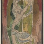 Władysław Kozioł | Nr ewid. 0864 | wym. 12,6x28,2 cm, technika: akwarela, papier Władysław Kozioł | Nr ewid. 0864 | wym. 12,6x28,2 cm, technika: akwarela, papier