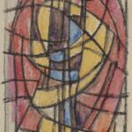 Władysław Kozioł | Nr ewid. 0876 | wym. 16,5x31,7 cm, technika: węgiel, kredka, papier Władysław Kozioł | Nr ewid. 0876 | wym. 16,5x31,7 cm, technika: węgiel, kredka, papier