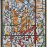 Władysław Kozioł | Nr ewid. 0877.1 | wym. 12x24,1 cm, technika: akwarela, papier Władysław Kozioł | Nr ewid. 0877.1 | wym. 12x24,1 cm, technika: akwarela, papier