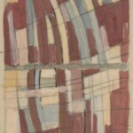 Władysław Kozioł | Nr ewid. 0884 | wym. 8,5x27,8 cm, technika: akwarela, papier Władysław Kozioł | Nr ewid. 0884 | wym. 8,5x27,8 cm, technika: akwarela, papier