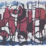 Władysław Kozioł | Nr ewid. 0886.1 | wym. 24,8x10,1 cm, technika: akwarela, papier Władysław Kozioł | Nr ewid. 0886.1 | wym. 24,8x10,1 cm, technika: akwarela, papier
