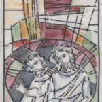 Władysław Kozioł | Nr ewid. 0888.1 | wym. 10,7x29,3 cm, technika: akwarela, papier Władysław Kozioł | Nr ewid. 0888.1 | wym. 10,7x29,3 cm, technika: akwarela, papier
