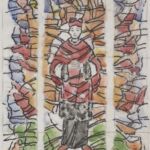 Władysław Kozioł | Nr ewid. 0889 | wym. 17,8x31,8 cm, technika: akwarela, papier Władysław Kozioł | Nr ewid. 0889 | wym. 17,8x31,8 cm, technika: akwarela, papier