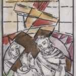 Władysław Kozioł | Nr ewid. 0891 | wym. 10,6x29,1 cm, technika: akwarela, papier Władysław Kozioł | Nr ewid. 0891 | wym. 10,6x29,1 cm, technika: akwarela, papier