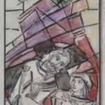 Władysław Kozioł | Nr ewid. 0892.2 | wym. 10,8x29,7 cm, technika: akwarela, papier Władysław Kozioł | Nr ewid. 0892.2 | wym. 10,8x29,7 cm, technika: akwarela, papier