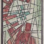 Władysław Kozioł | Nr ewid. 0893 | wym. 11,6x29 cm, technika: akwarela, papier Władysław Kozioł | Nr ewid. 0893 | wym. 11,6x29 cm, technika: akwarela, papier