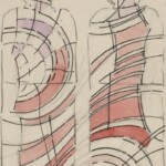 Władysław Kozioł | Nr ewid. 0897 | wym. 12,2x28,2 cm, technika: akwarela, papier Władysław Kozioł | Nr ewid. 0897 | wym. 12,2x28,2 cm, technika: akwarela, papier