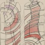 Władysław Kozioł | Nr ewid. 0897 | wym. 12,2x28,2 cm, technika: akwarela, papier Władysław Kozioł | Nr ewid. 0897 | wym. 12,2x28,2 cm, technika: akwarela, papier