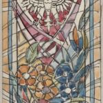 Władysław Kozioł | Nr ewid. 0903 | wym. 15,8x29,4 cm, technika: akwarela, papier Władysław Kozioł | Nr ewid. 0903 | wym. 15,8x29,4 cm, technika: akwarela, papier