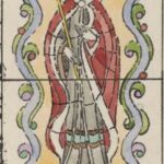 Władysław Kozioł | Nr ewid. 0909 | wym. 10,7x31,9 cm, technika: akwarela, papier Władysław Kozioł | Nr ewid. 0909 | wym. 10,7x31,9 cm, technika: akwarela, papier