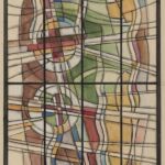 Władysław Kozioł | Nr ewid. 0924 | wym. 20,2x46 cm, technika: akwarela, papier Władysław Kozioł | Nr ewid. 0924 | wym. 20,2x46 cm, technika: akwarela, papier