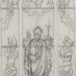 Władysław Kozioł | Nr ewid. 0936 | wym. 17,9x40,8 cm, technika: ołówek, papier Władysław Kozioł | Nr ewid. 0936 | wym. 17,9x40,8 cm, technika: ołówek, papier