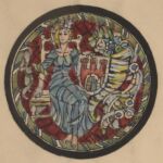 Władysław Kozioł | Nr ewid. 0939 | wym. 15,6x15,8 cm, technika: akwarela, papier Władysław Kozioł | Nr ewid. 0939 | wym. 15,6x15,8 cm, technika: akwarela, papier
