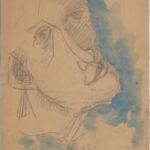 Władysław Kozioł | Nr ewid. 0940 | wym. 20,9x29,6 cm, technika: ołówek, akwarela, papier Władysław Kozioł | Nr ewid. 0940 | wym. 20,9x29,6 cm, technika: ołówek, akwarela, papier