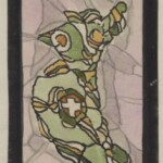 Władysław Kozioł | Nr ewid. 0942.1 | wym. 7,8x11,7 cm, technika: akwarela, papier Władysław Kozioł | Nr ewid. 0942.1 | wym. 7,8x11,7 cm, technika: akwarela, papier