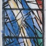 Władysław Kozioł | Nr ewid. 0958 | wym. 6x18,9 cm, technika: akwarela, papier Władysław Kozioł | Nr ewid. 0958 | wym. 6x18,9 cm, technika: akwarela, papier